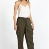 Pants * | Leeshie Workwear Pant Vintage Green