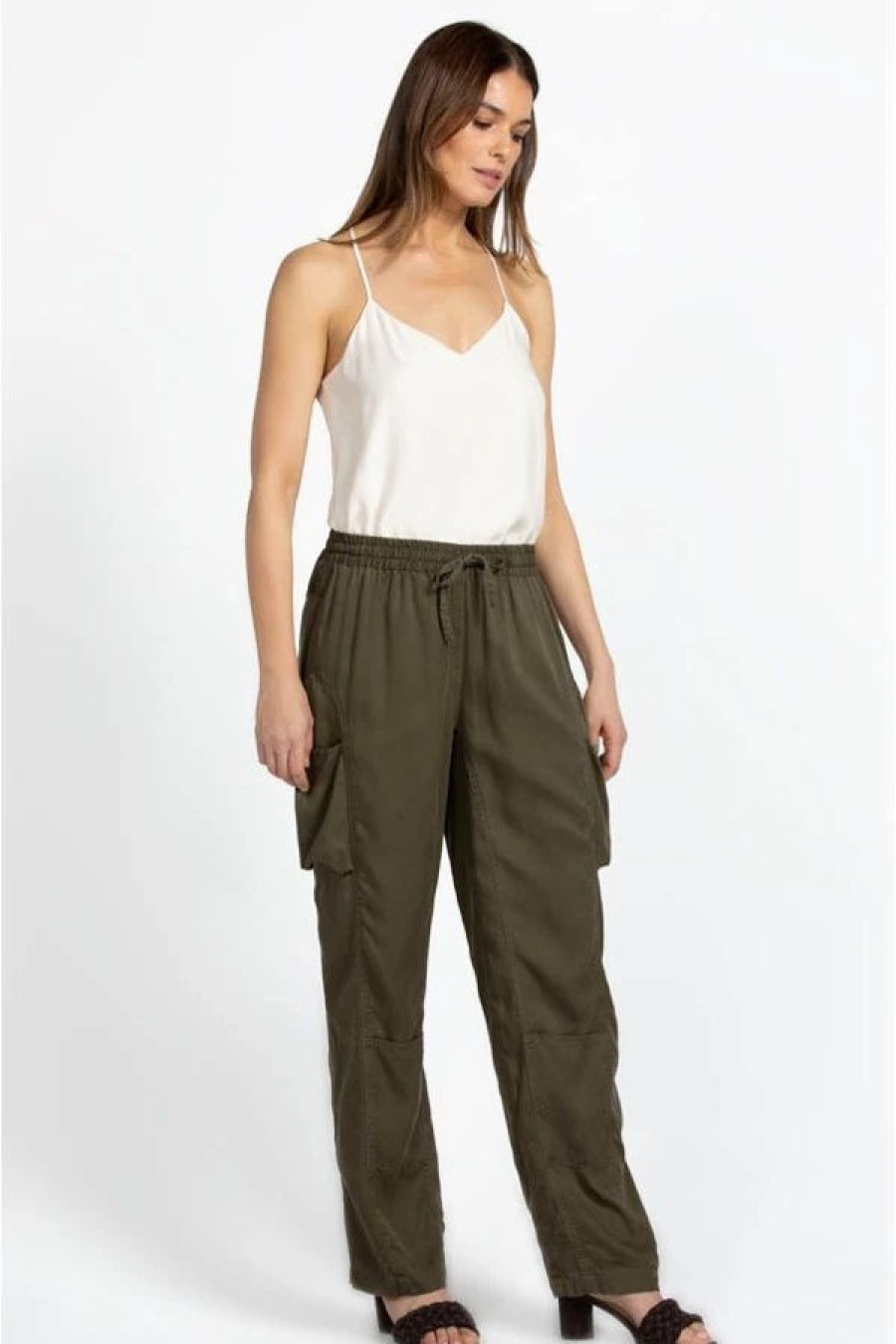 Pants * | Leeshie Workwear Pant Vintage Green