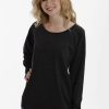 Sweaters / Vests * | Ouray Womens Black 100% Cotton Usa Sweatshirt