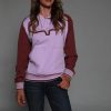 Sweaters / Vests * | Kimes Ranch Womens Summer Love Fleece Lavender Cotton Blend L/S Hoodie