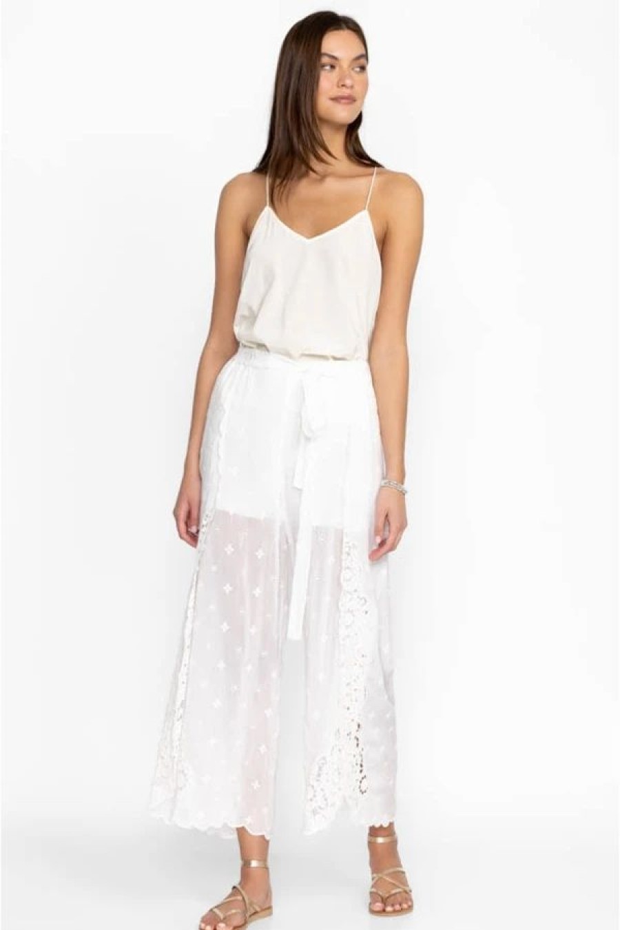 Pants * | Eleuthera Wrap Pant White