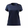 Sun Protection Tops * | Womens Uvactive Short Sleeve Top Navy