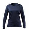 Sun Protection Tops * | Womens Uvactive Long Sleeve Top Navy