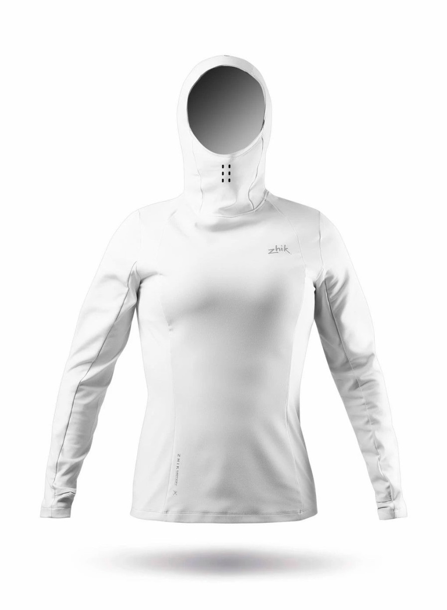 Sun Protection Tops * | Womens Platinum Zhikmotion Hooded Top