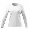 Sun Protection Tops * | Womens Uvactive Long Sleeve Top White