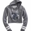 Sweaters / Vests * | Tin Haul Womens Heather Grey Cotton Blend Tiger Phys Ed Hoodie