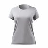 Sun Protection Tops * | Womens Uvactive Short Sleeve Top Grey