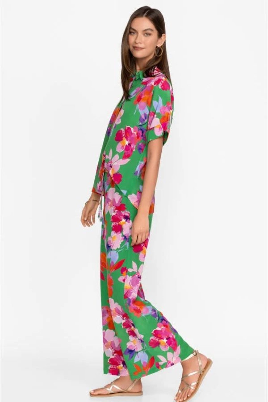 Pants * | Nadine Silk Pant Multi